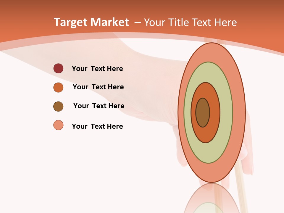 Wood Oriental Flatware PowerPoint Template