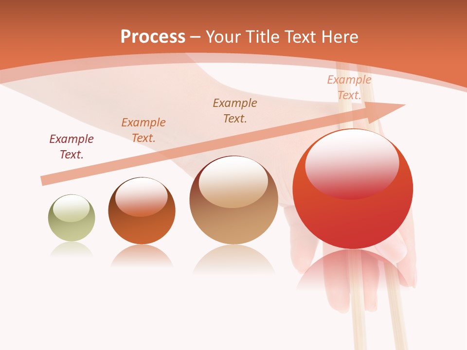 Wood Oriental Flatware PowerPoint Template