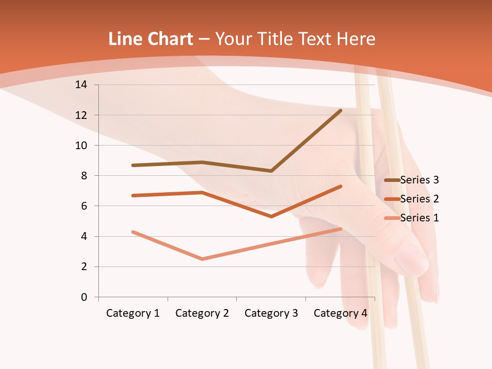 Wood Oriental Flatware PowerPoint Template