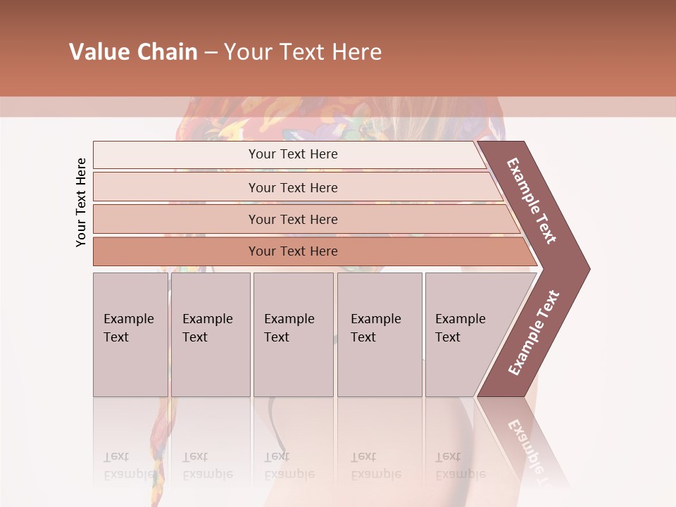 Costume Legs Bikini PowerPoint Template