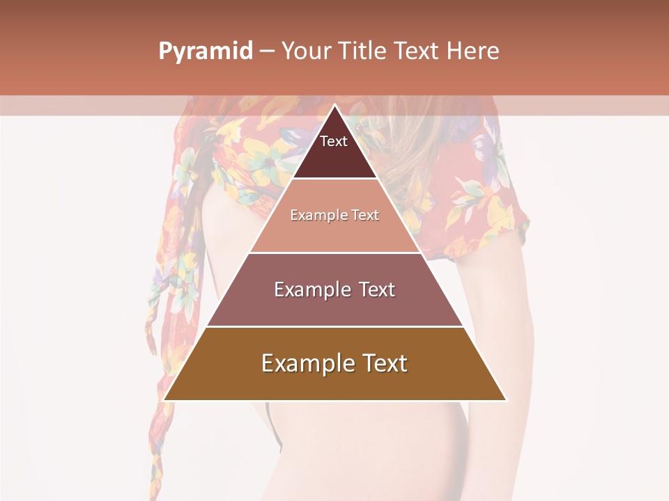 Costume Legs Bikini PowerPoint Template