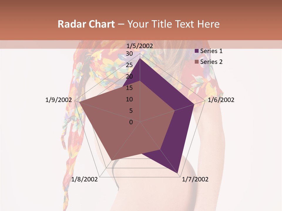 Costume Legs Bikini PowerPoint Template