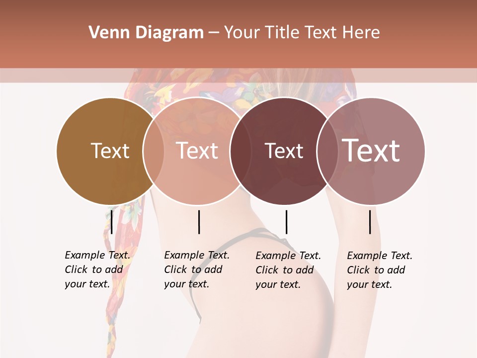 Costume Legs Bikini PowerPoint Template