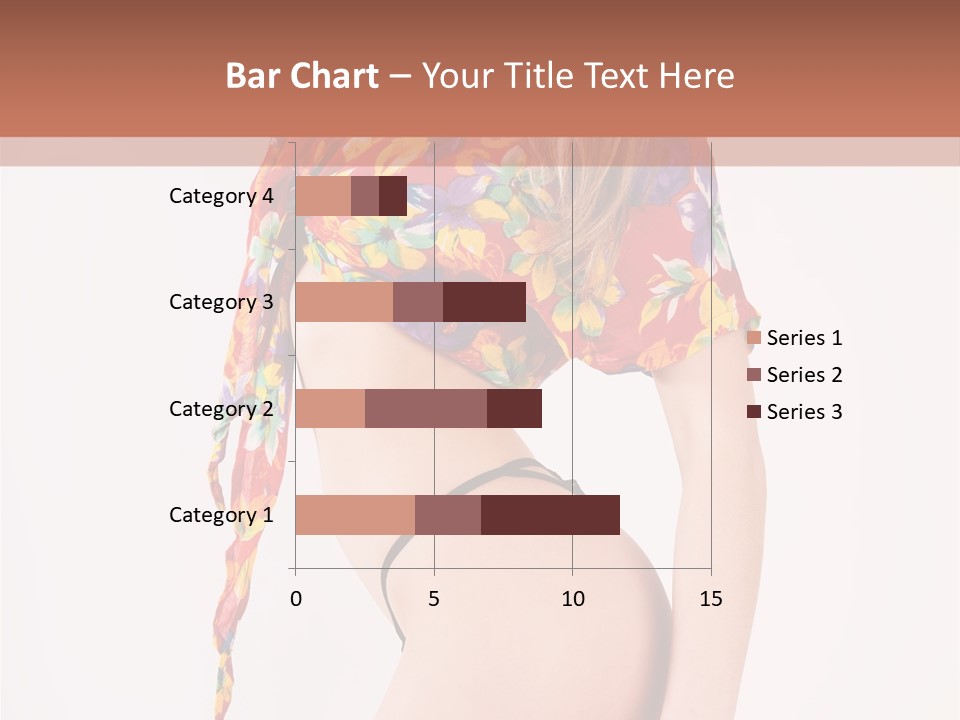 Costume Legs Bikini PowerPoint Template