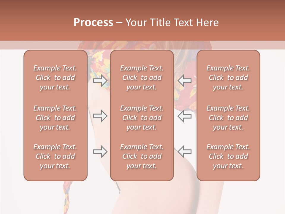 Costume Legs Bikini PowerPoint Template