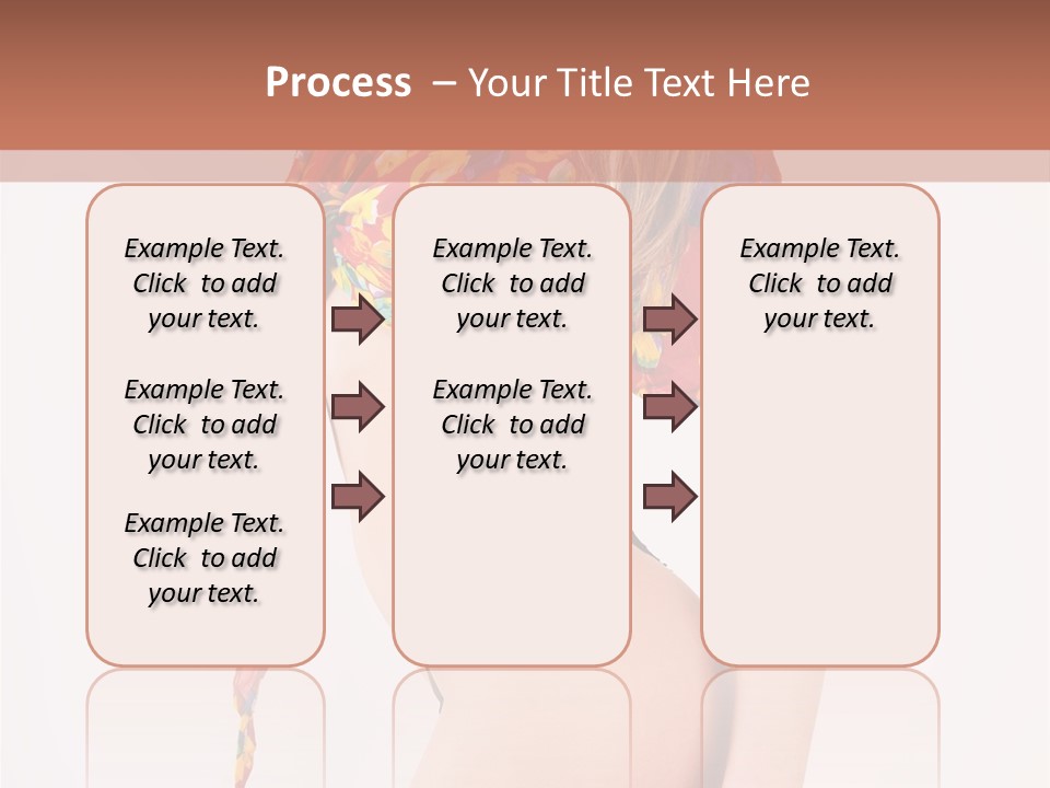 Costume Legs Bikini PowerPoint Template
