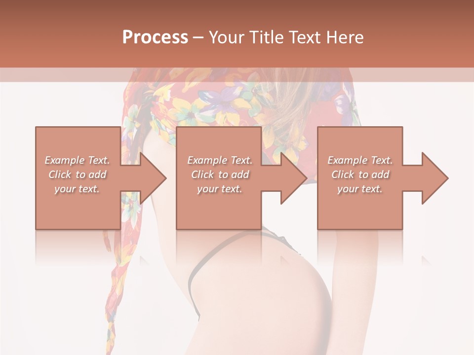 Costume Legs Bikini PowerPoint Template