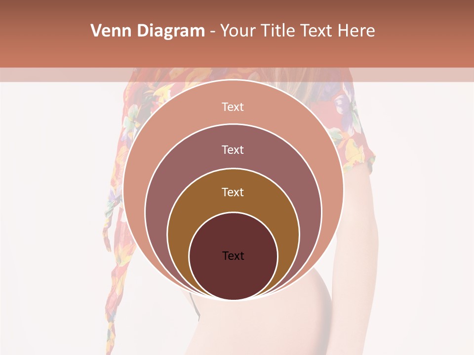 Costume Legs Bikini PowerPoint Template