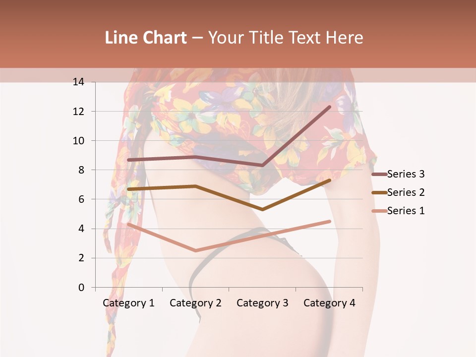 Costume Legs Bikini PowerPoint Template