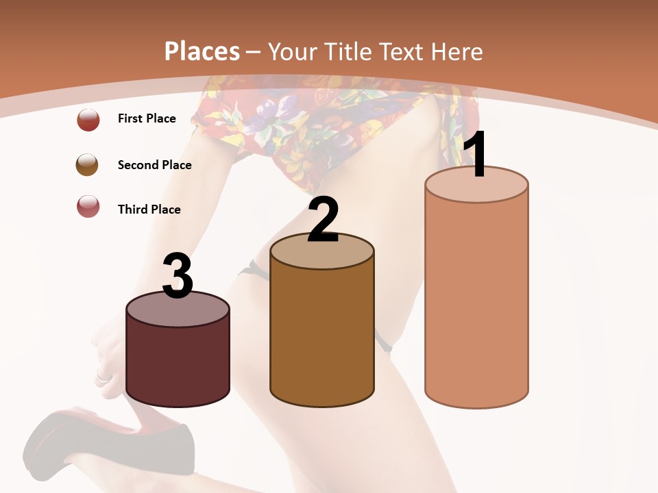 Lingerie Hot Health PowerPoint Template