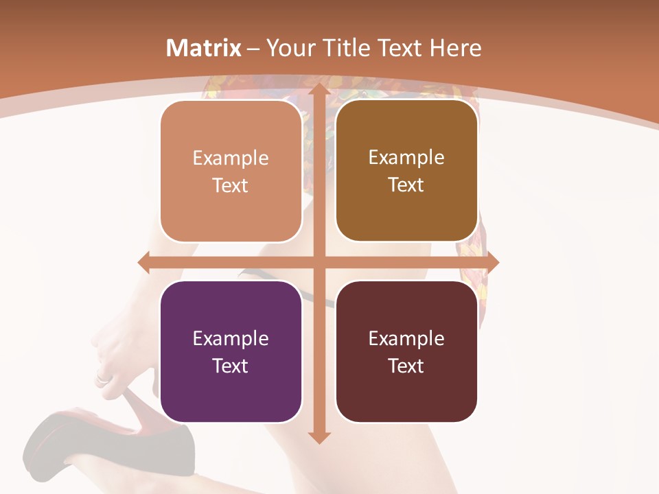 Lingerie Hot Health PowerPoint Template