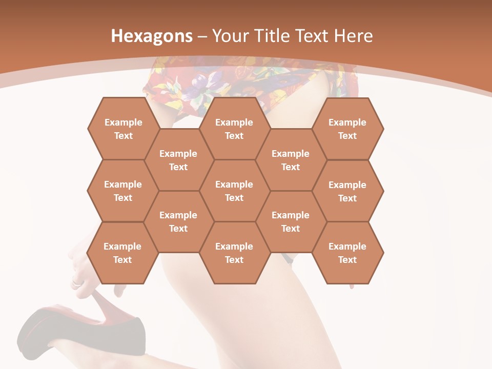 Lingerie Hot Health PowerPoint Template