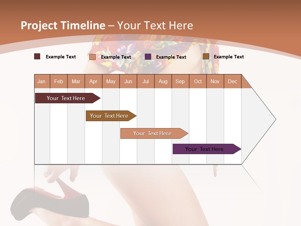 Lingerie Hot Health PowerPoint Template