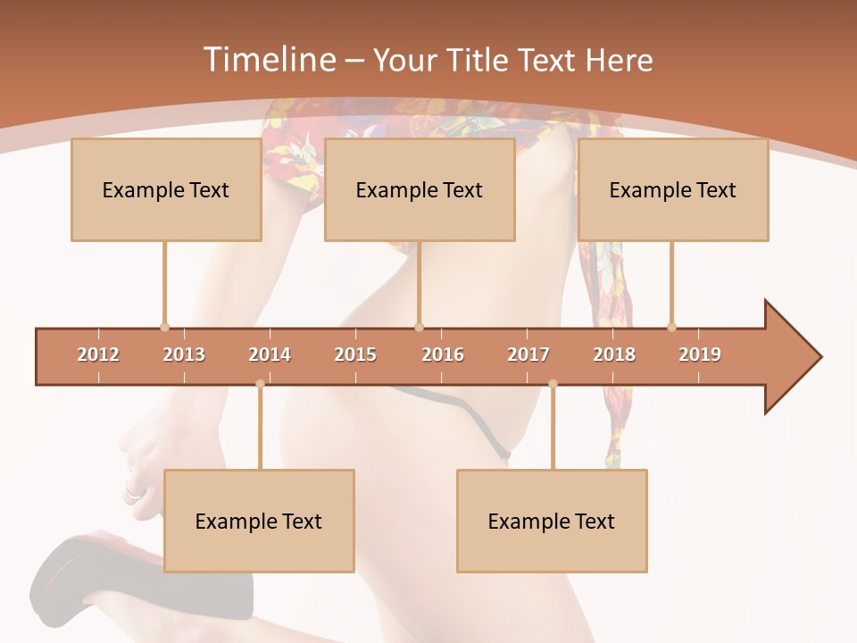 Lingerie Hot Health PowerPoint Template