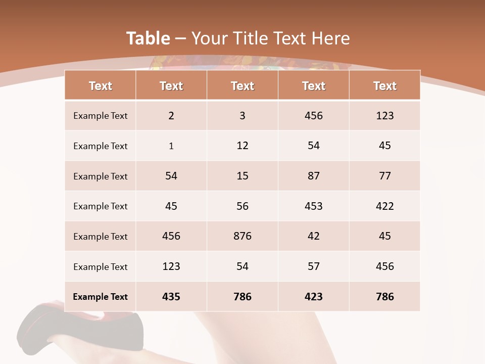 Lingerie Hot Health PowerPoint Template