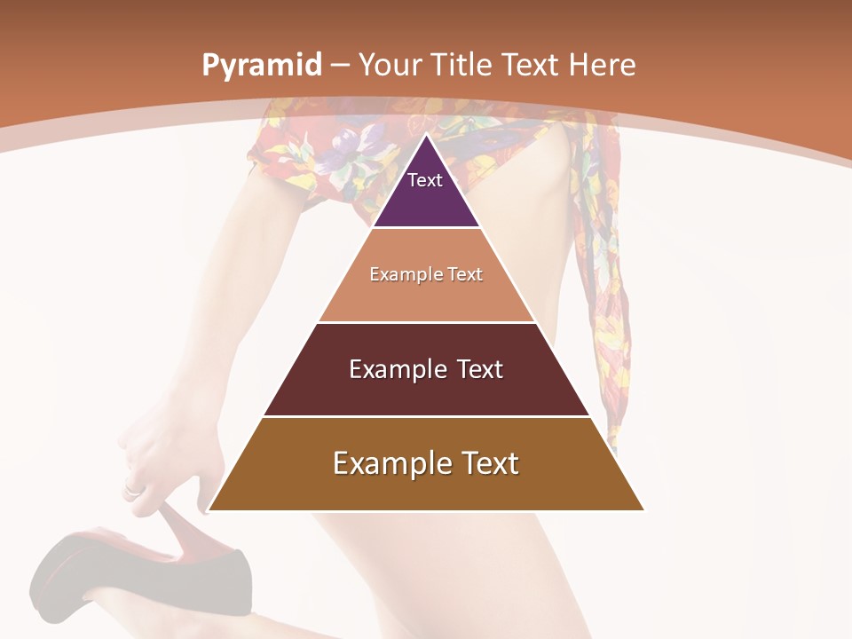 Lingerie Hot Health PowerPoint Template