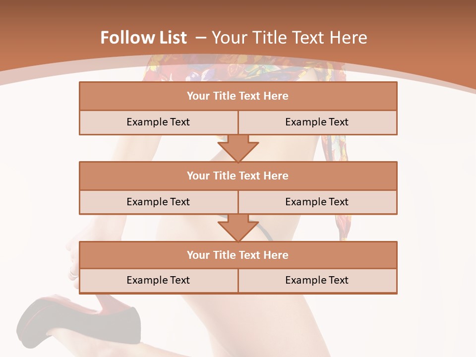 Lingerie Hot Health PowerPoint Template