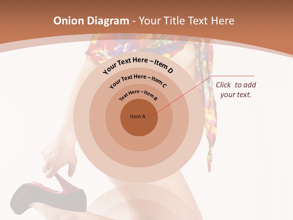 Lingerie Hot Health PowerPoint Template