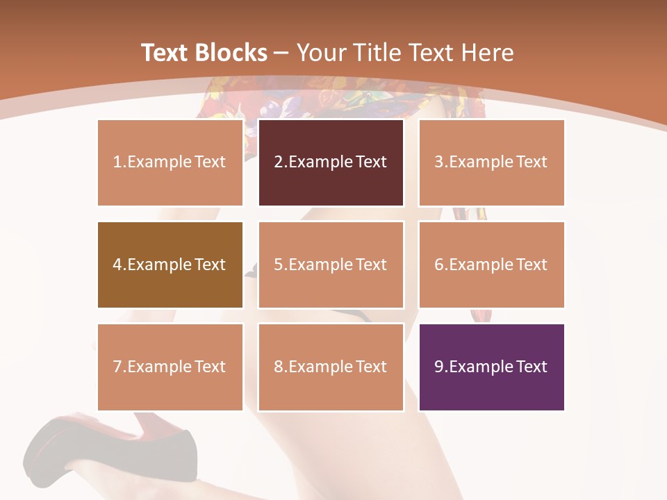 Lingerie Hot Health PowerPoint Template