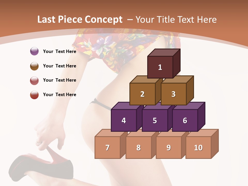 Lingerie Hot Health PowerPoint Template