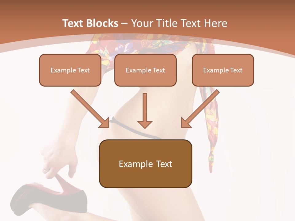 Lingerie Hot Health PowerPoint Template