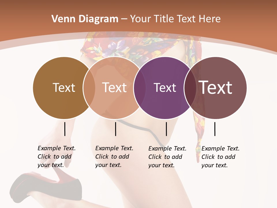 Lingerie Hot Health PowerPoint Template