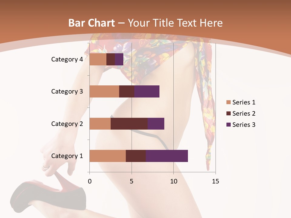 Lingerie Hot Health PowerPoint Template
