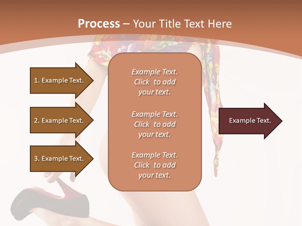 Lingerie Hot Health PowerPoint Template