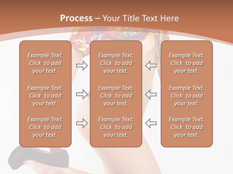 Lingerie Hot Health PowerPoint Template