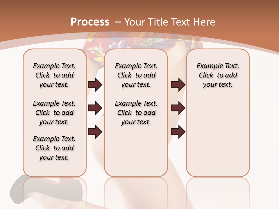 Lingerie Hot Health PowerPoint Template