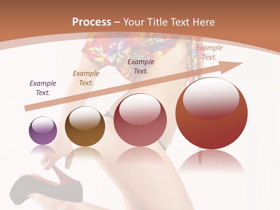 Lingerie Hot Health PowerPoint Template