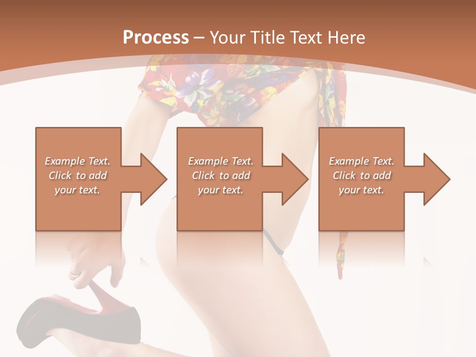 Lingerie Hot Health PowerPoint Template