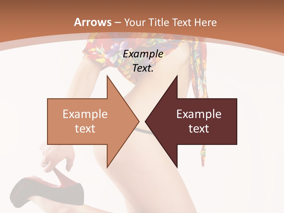 Lingerie Hot Health PowerPoint Template