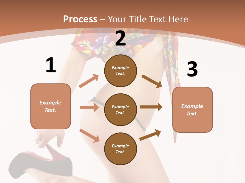 Lingerie Hot Health PowerPoint Template