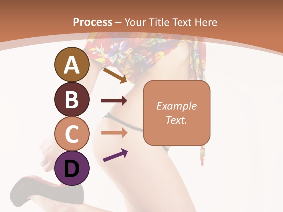 Lingerie Hot Health PowerPoint Template