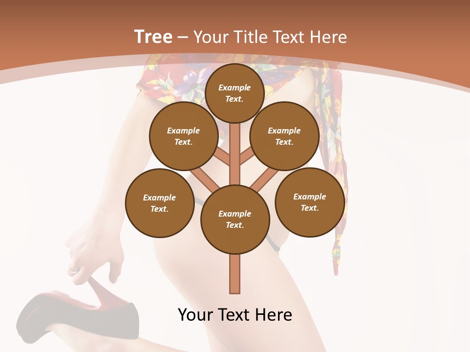 Lingerie Hot Health PowerPoint Template