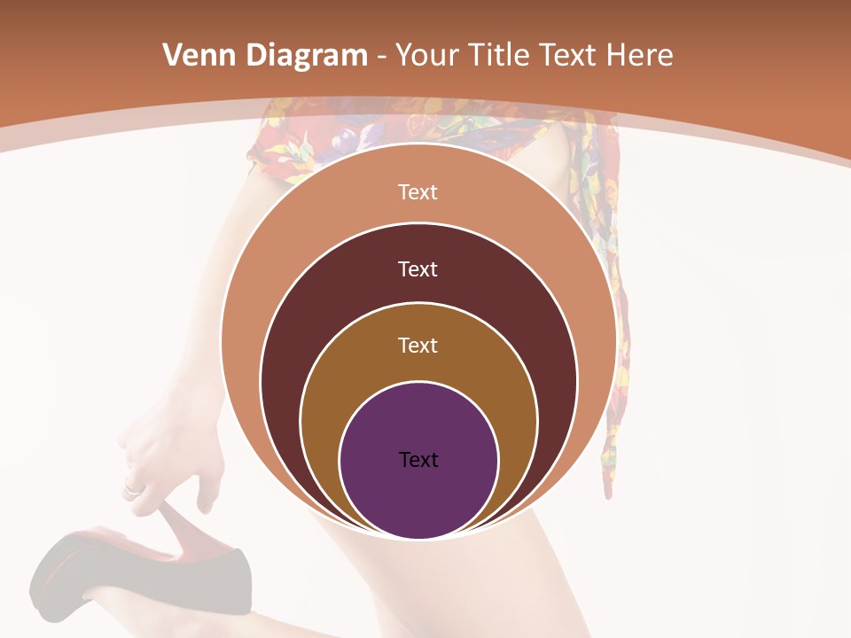 Lingerie Hot Health PowerPoint Template