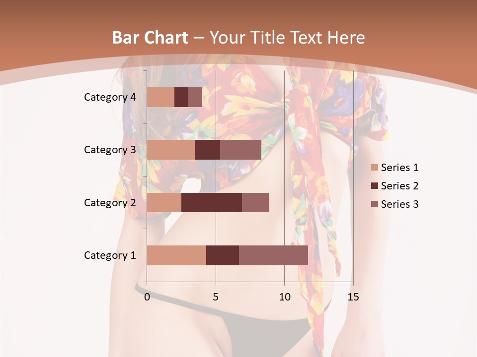 Young Female Hairstyle PowerPoint Template