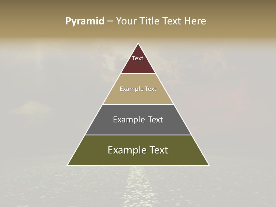 Scenery Construction Highway PowerPoint Template