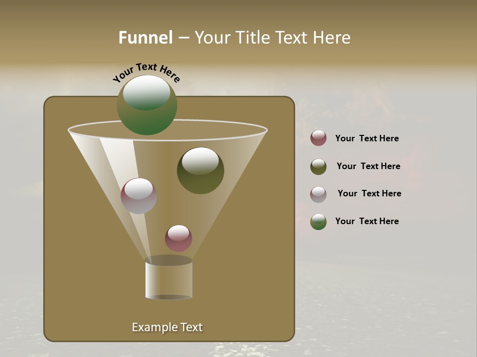 Scenery Construction Highway PowerPoint Template