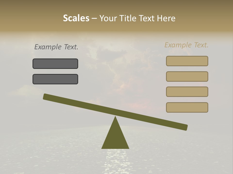 Scenery Construction Highway PowerPoint Template