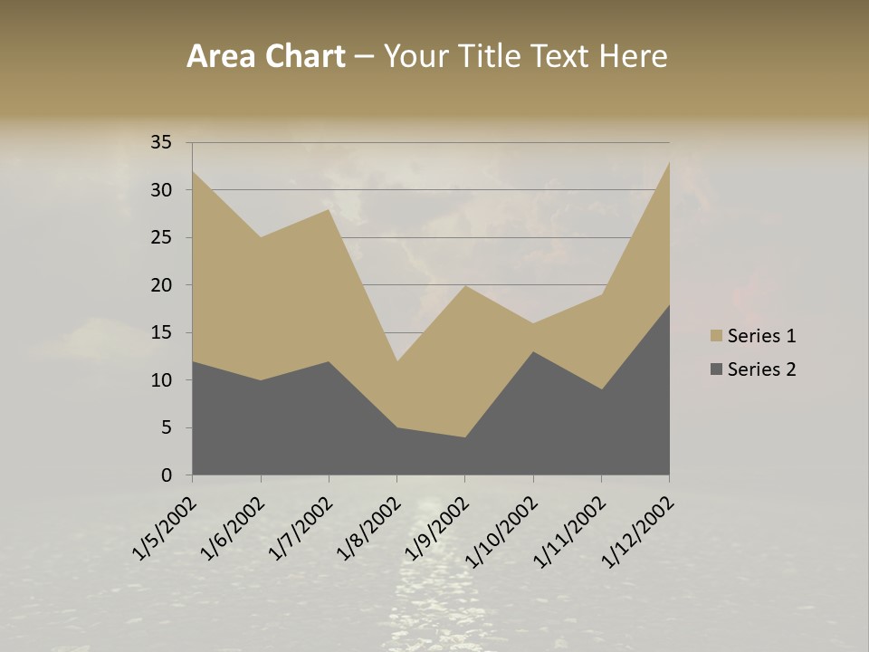 Scenery Construction Highway PowerPoint Template