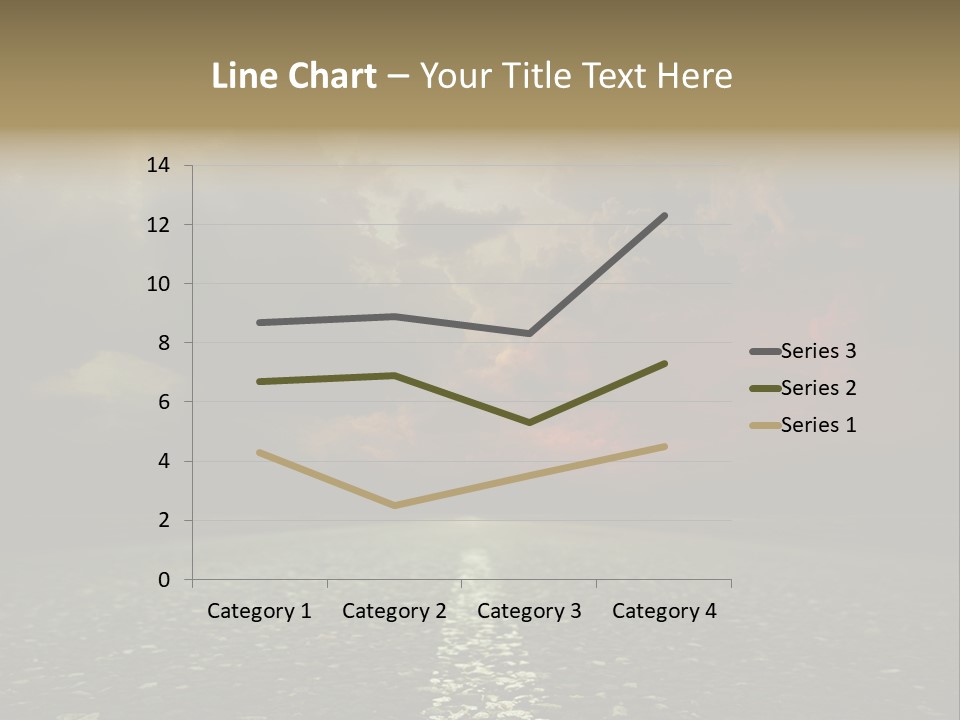 Scenery Construction Highway PowerPoint Template