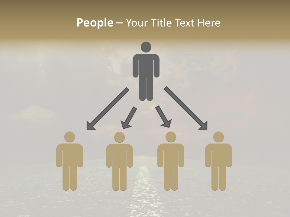 Scenery Construction Highway PowerPoint Template