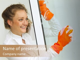 Businesspeople Duty Household PowerPoint Template