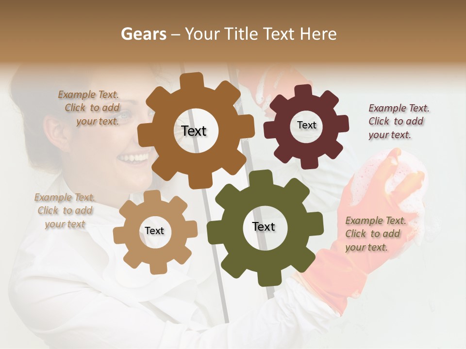 Businesspeople Duty Household PowerPoint Template