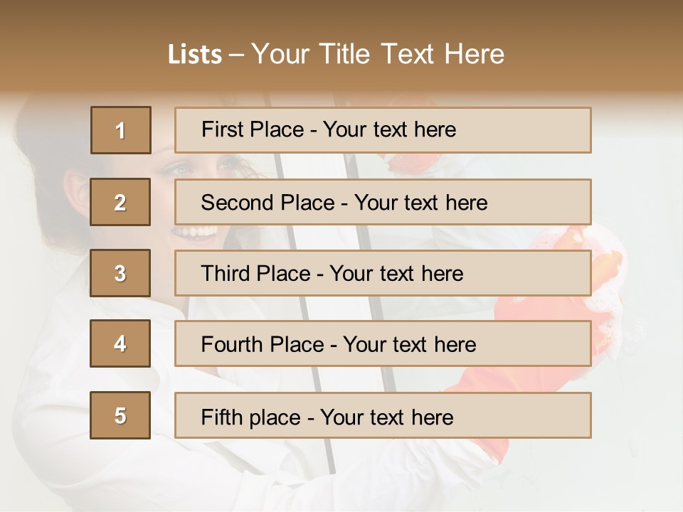 Businesspeople Duty Household PowerPoint Template