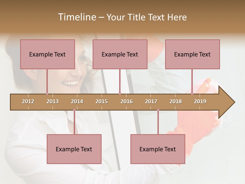 Businesspeople Duty Household PowerPoint Template