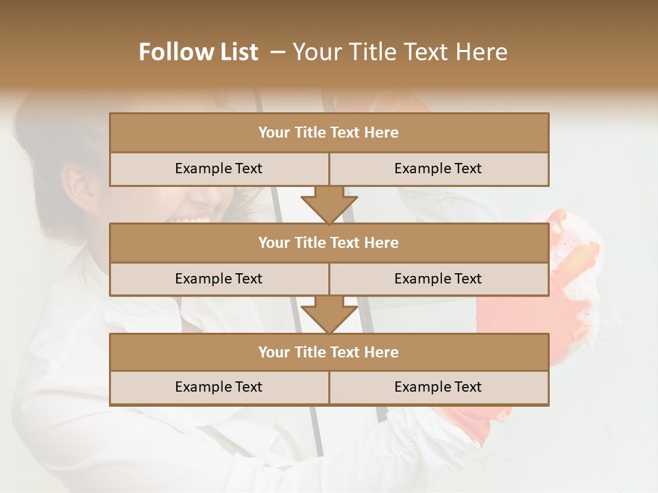 Businesspeople Duty Household PowerPoint Template