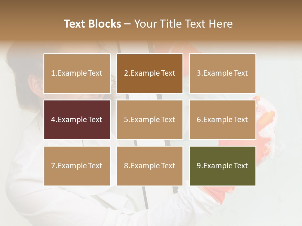 Businesspeople Duty Household PowerPoint Template